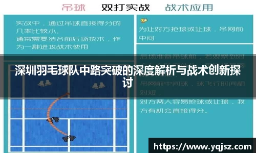 深圳羽毛球队中路突破的深度解析与战术创新探讨